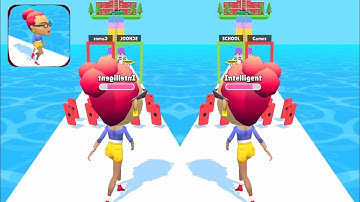 Bighead Run 🏃‍♀️💕: All Levels Gameplay Walkthrough Android, iOS NEW UPDATE