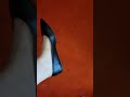 Trying on some more black flats