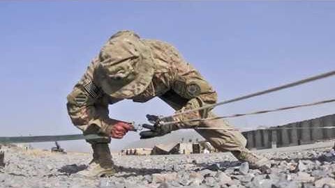 Dragoon UAS Drone at Forward Operating Base Pasab