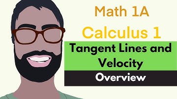 2.1 Tangent Lines and Velocity | Video 1 - Overview || Calculus 1