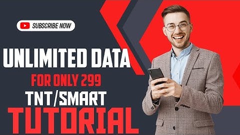 UNLI DATA | NO LIMIT | NO DATA CAP(SMART/TNT USERS ONLY) PAANO?#tutorial #lifehacks