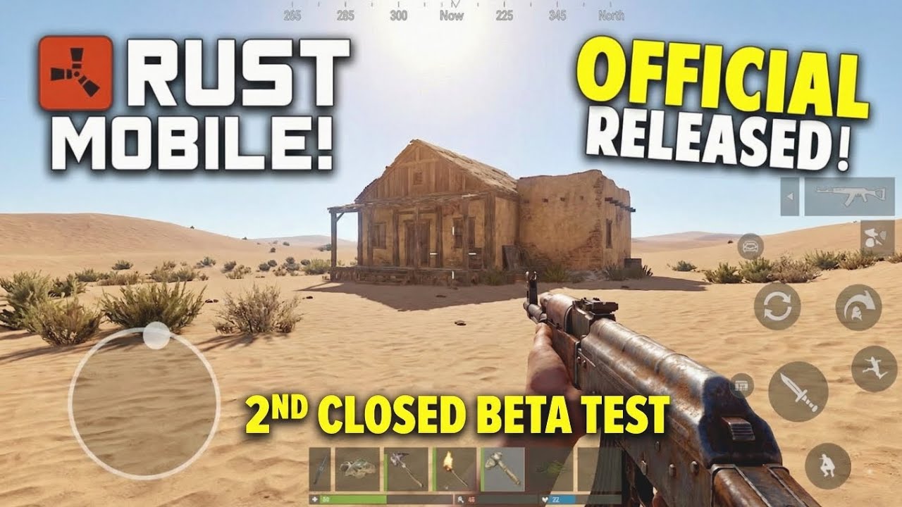 RUST MOBILE 🤯 GLOBAL CBT 2 WHEN ?HOW TO DOWNLOAD AND PLAY NOW !