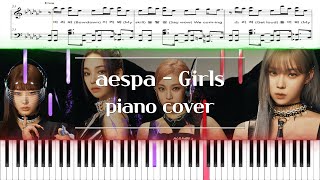 Girls (코드, 가사 포함) - aespa