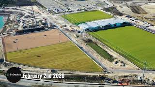 Austin FC Training Facility // St. David's Performance Center Construction Progress February 2021