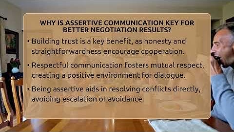 Why Is Assertive Communication Key For Better Negotiation Results? - The Personal Growth Path