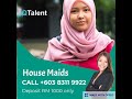 Maid Agency Malaysia And Their Roles