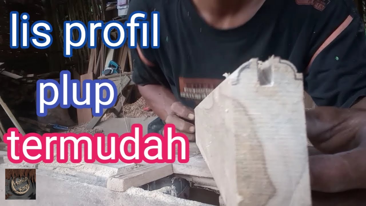  Cara  mudah membuat  lisprofil dan plup bahan jendela  YouTube