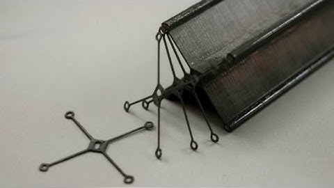 MIT invention: ultralight Lego-like material for large construction