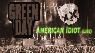 Green Day - American Idiot (live) Revolution Radio Tour 2017 @ West Palm Beach