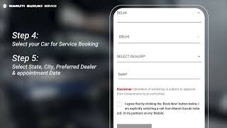 Factful Fridays- Learn to book your Service Appointment through Maruti Suzuki Website.