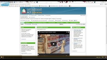 HCT Libraries One Minute Guides: Subject Guides