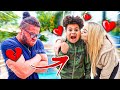 MY LITTLE BROTHER FLIRTS WITH MY GIRLFRIEND IN FRONT OF ME!! *I GOT JEALOUS AND RAGED!!*