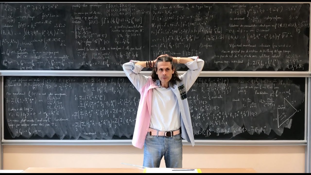 L'existence des particules est-elle relative ? Cours de Master, Aurélien Barrau