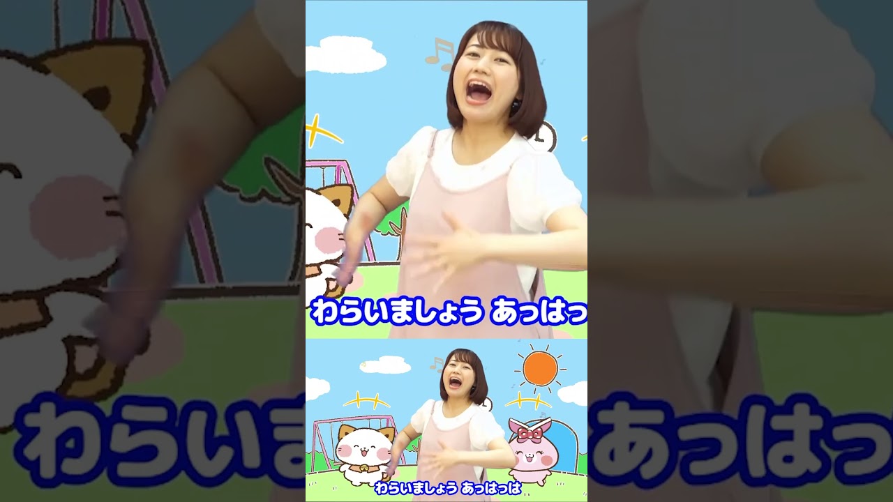 てをたたきましょう♪ 【定番曲】|童謡|振り付き|こどものうた| Finger play songs|Japanese Children's song #shorts #こどものうた