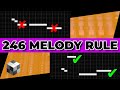 246 rule for better melodies