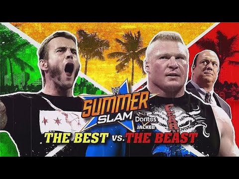 FULL MATCH - CM Punk vs. Brock Lesnar: SummerSlam 2013