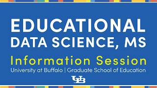 Educational Data Science MS Program Info Session Guide