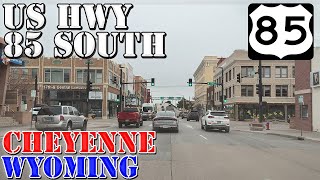 Us 85 South  Cheyenne  Wyoming  4k Highway Drive
