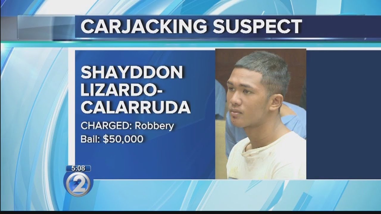 Carjacking suspect arrested - YouTube