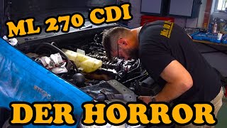 Mercedes W163 - ML 270 CDI - Zylinderkopf abnehmen und den SCHOCK genießen !!! by Mr. DO IT! 12,438 views 9 months ago 22 minutes