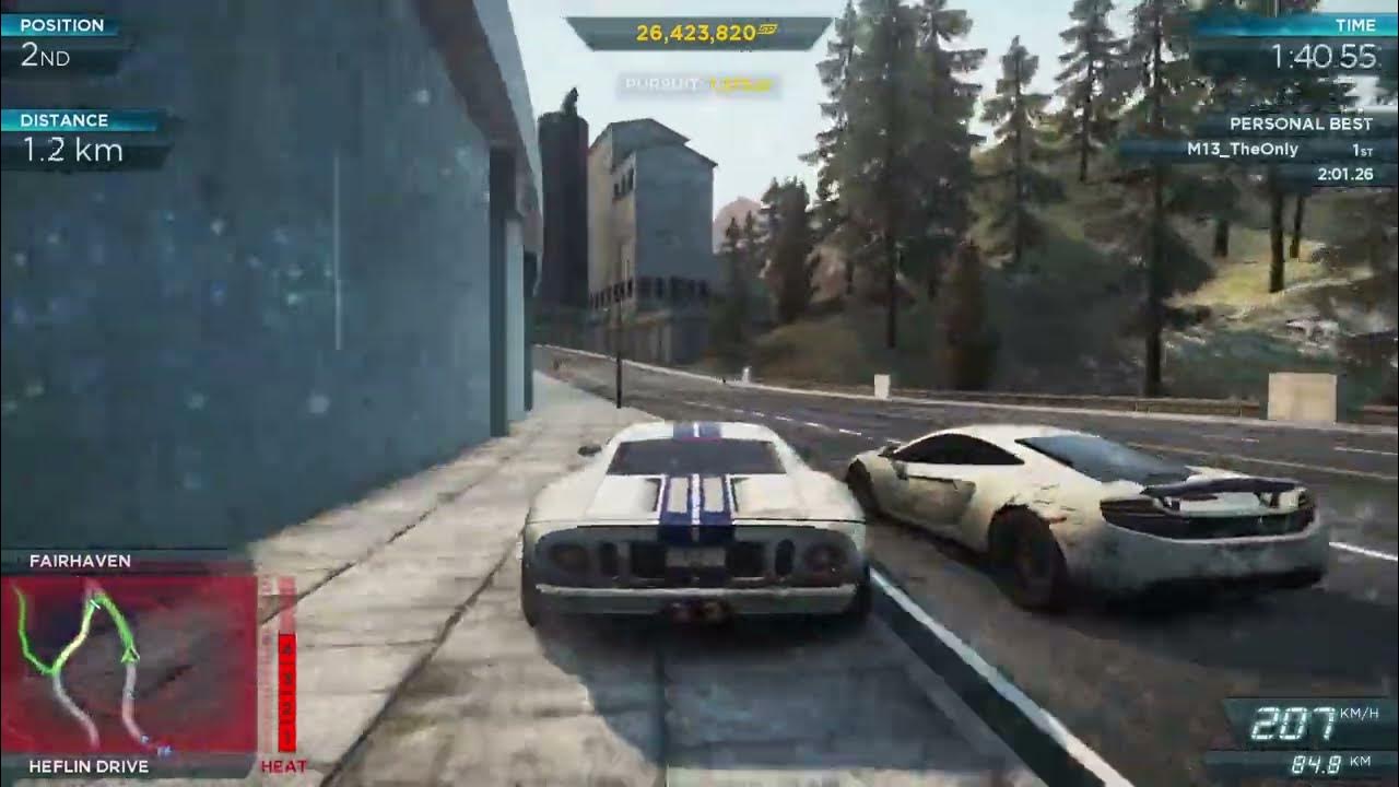 How Stock Ford GT without Nitrous beat McLaren MP412C Most Wanted 6