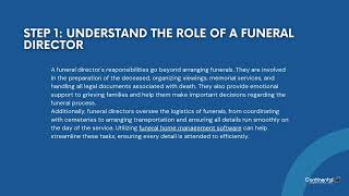 How to Become a Funeral Director A Comprehensive Guide | Funeral Home Software