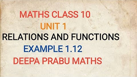 10th Maths Unit 1 Example 1.12