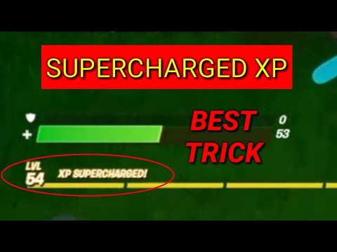 How to Get Supercharged XP in Fortnite - Fortnite Supercharged XP Trick in Chapter 2 Season 2
