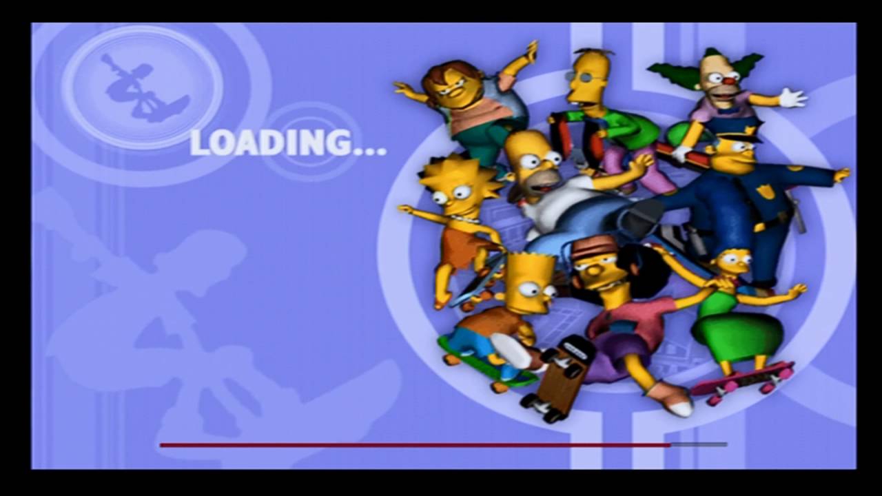 The Simpsons - Skateboarding - PS2 - Mastra Games