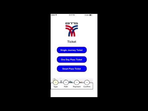 BTS Application by ICT Mahidol Students