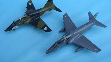 ITALERI / REVELL 1/72 BAe Tr.Mk.1 Hawk - A Double Build In Pictures / Messy Desk Group Build