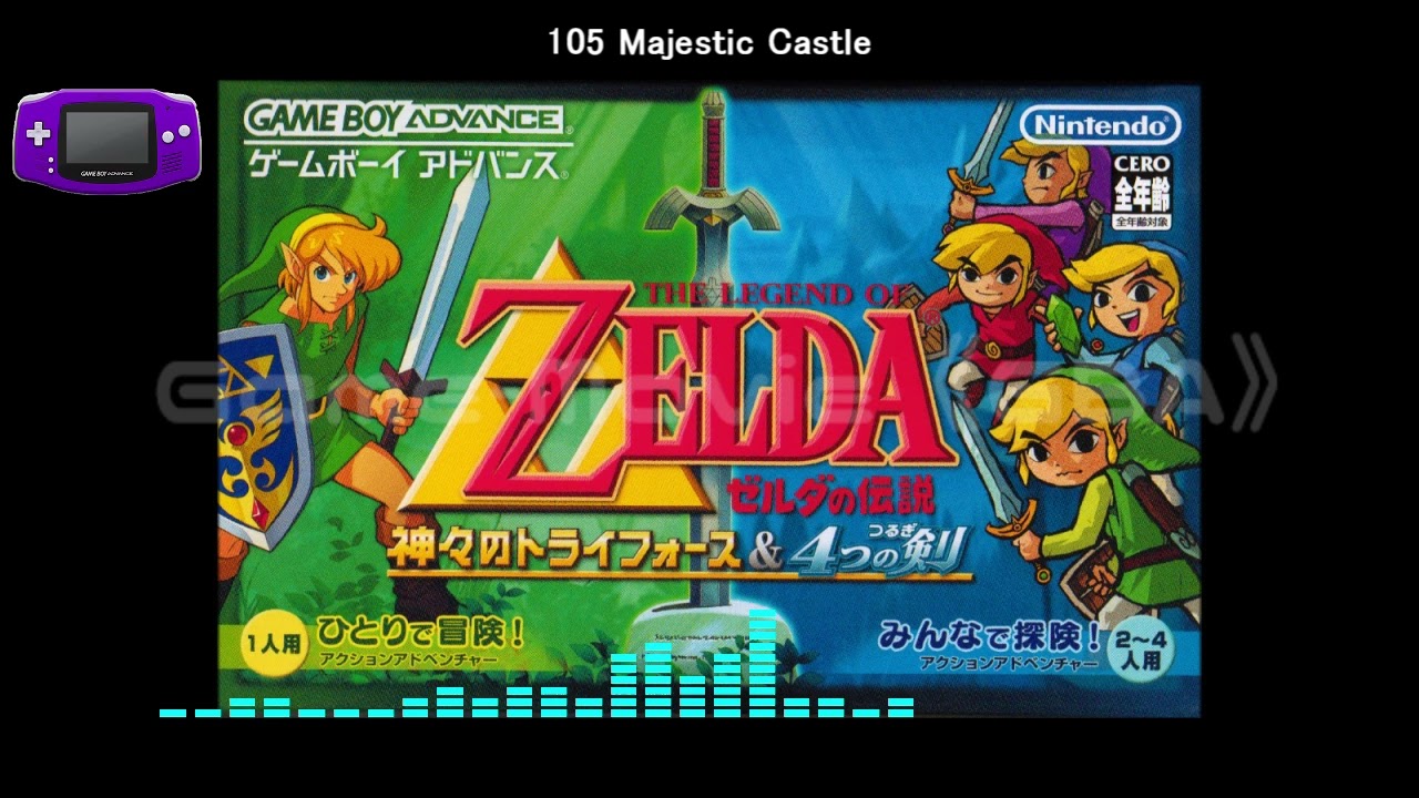 (GBA)ゼルダの伝説 神々のトライフォース＆4つの剣/The Legend of Zelda: A Link to the  Past-Soundtrack