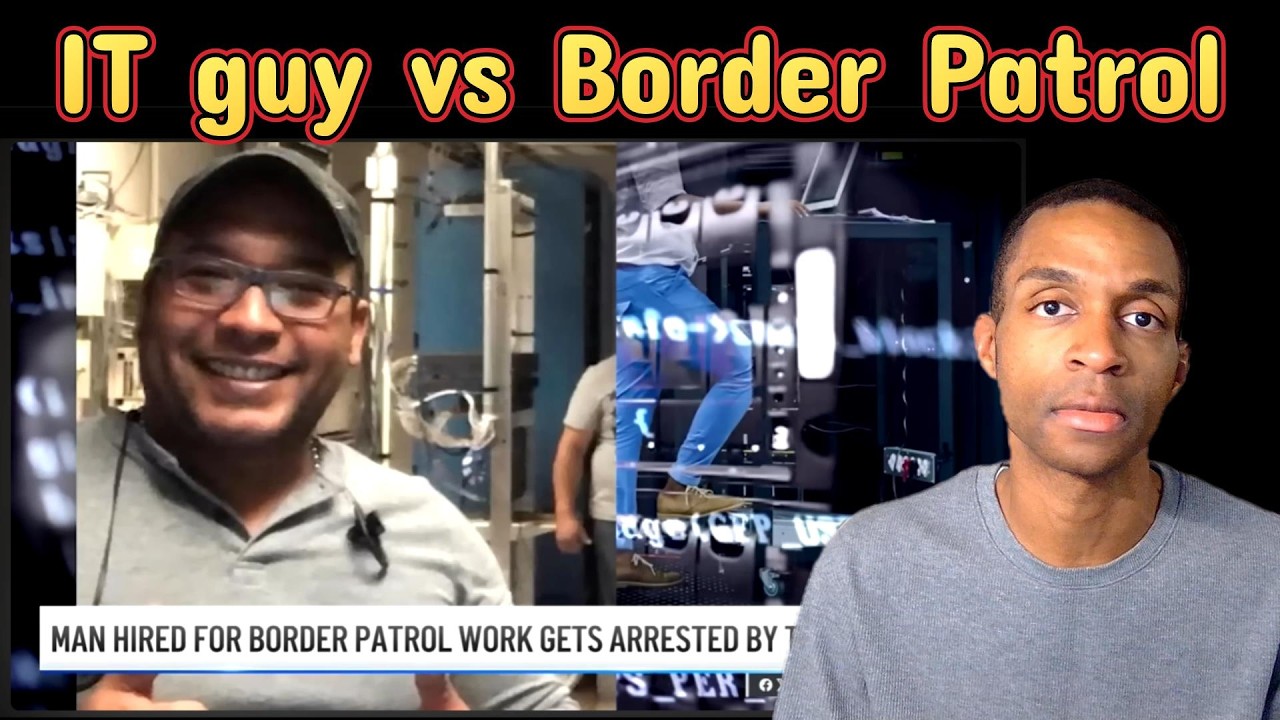 Man hired for Border Patrol work gets arrested by them - YouTube