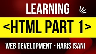 HTML - Hyper Text Markup -  Language Part 1 | Basic Concept | Urdu | Hindi