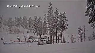 Bear Valley Mountain resort seeing snow
