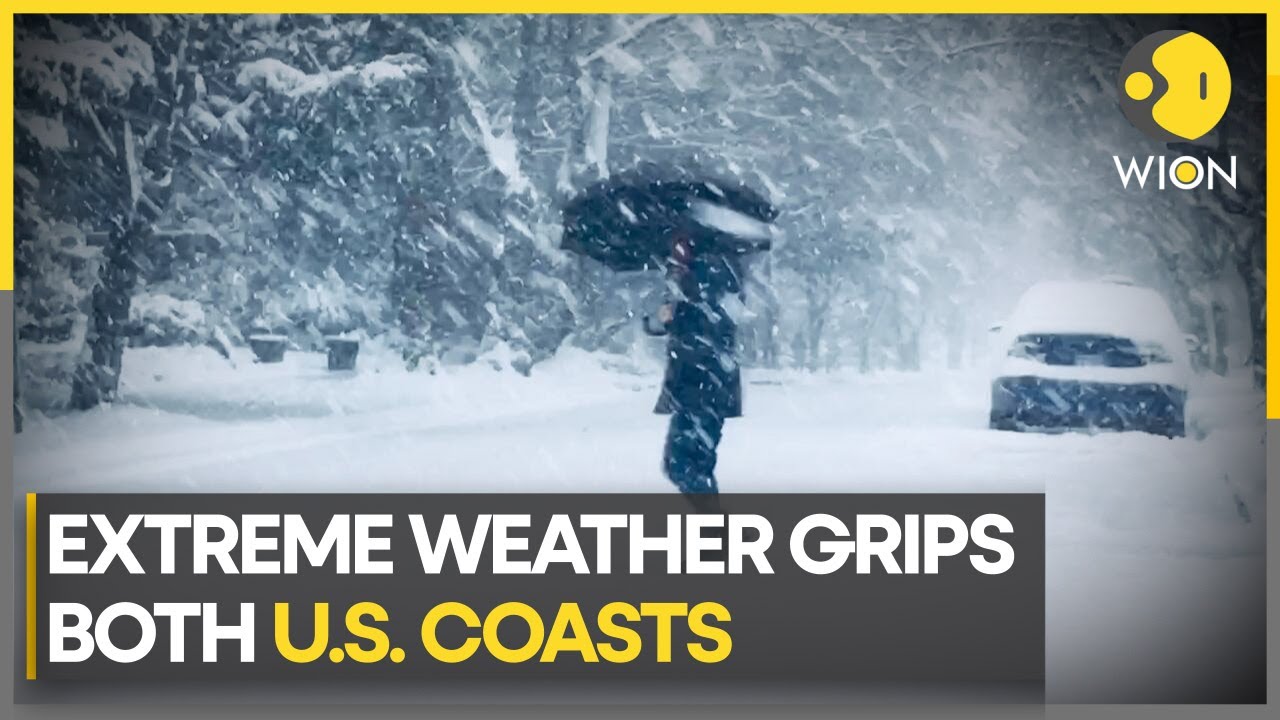 ‘Double Whammy’ of extreme weather in both U.S. coasts | WION Climate Tracker