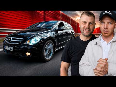 MĒĢINĀSIM BRAUKT AR MŪSU MERCEDESU PIRMO REIZI (LABIE PEREKUPI EP21)