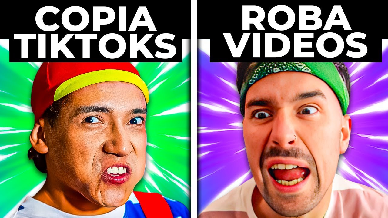 TOP 5 TIK TOKERS MÁS COPIONES