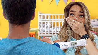 TELLING my HUSBAND that I'M PREGNANT!!