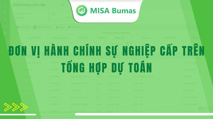 Bộ máy kế toán đơn vị hành chính sựu nghiệp