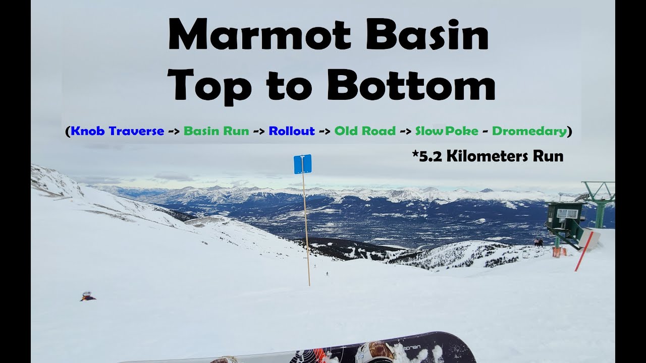 Marmot Basin Top to Bottom - 5.2km Run