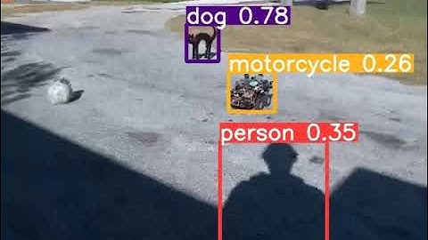 Yolo 5 detection of my fast bot using the Tello drone camera