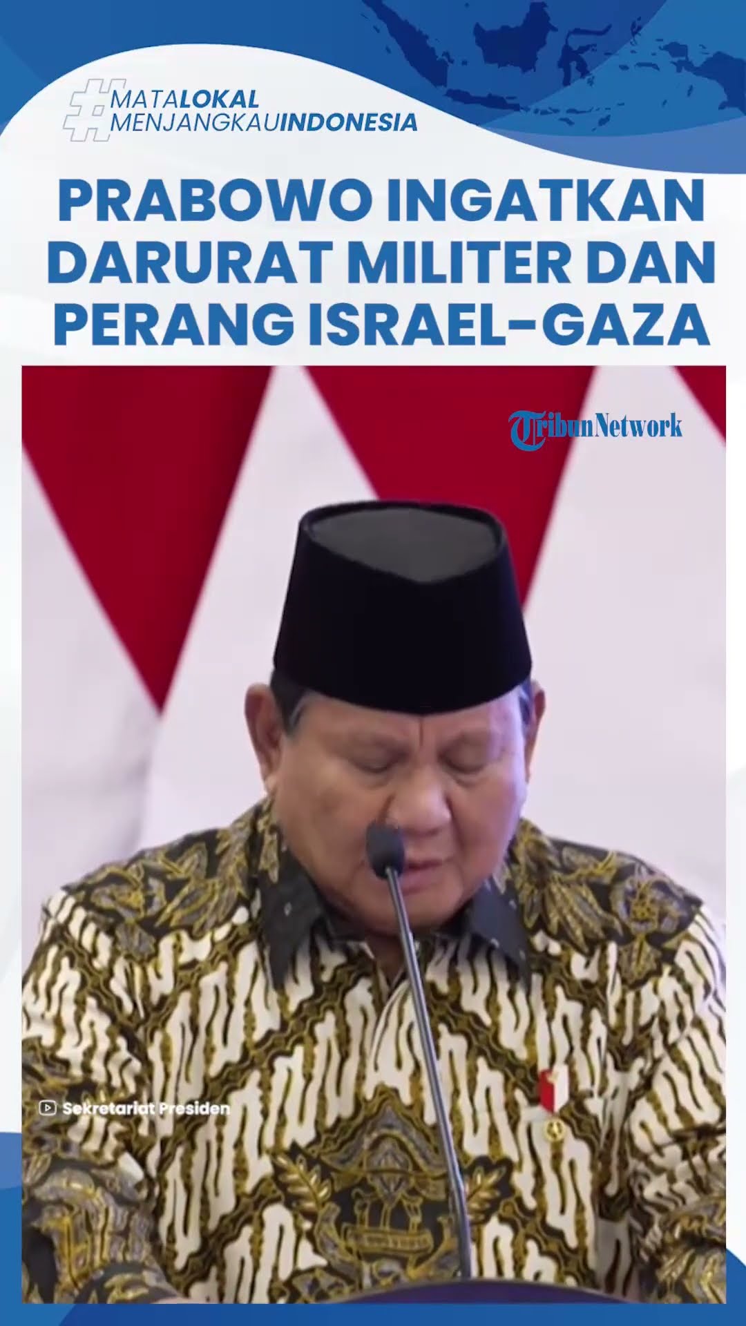 Prabowo Blak-blakan Singgung Darurat Militer di Negara Maju dan Perang: Kita Harus Waspada