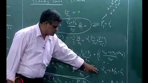 Mod-04 Lec-21 Pressure-correction approach to the solution of NS equations on a staggered grid