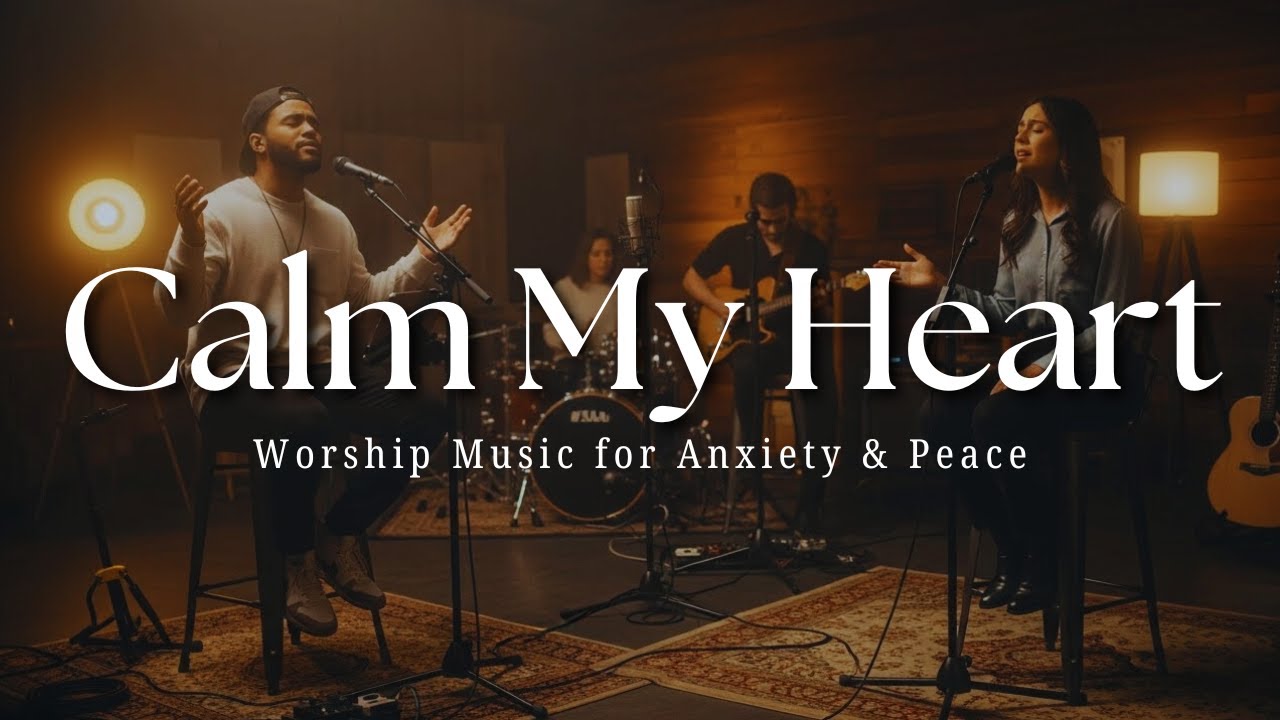 Calm My Heart | Peaceful Worship Song for Prayer, Anxiety Relief & God’s Presence