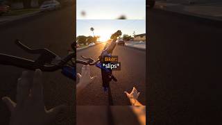 Biker Crash Mini Bike 😱