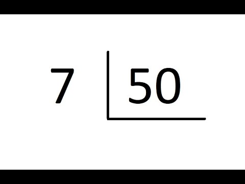 Como fazer a lei 7 dividida por 50?