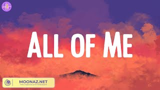 All of Me - John Legend (Lyrics)