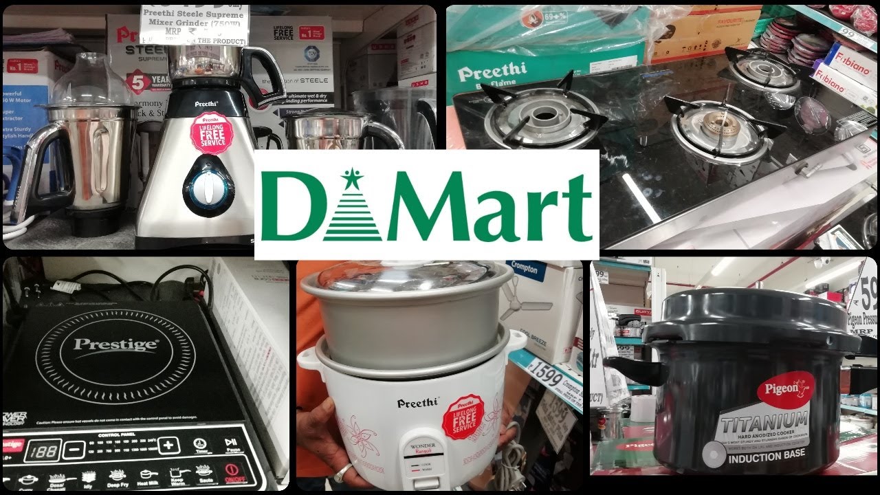 Dmart Latest Discounts On Pressure Cookers Stoves Mixers Etc Youtube