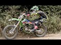 Totally Awesome Two Stroke MX Shredding on 2001 KX 125